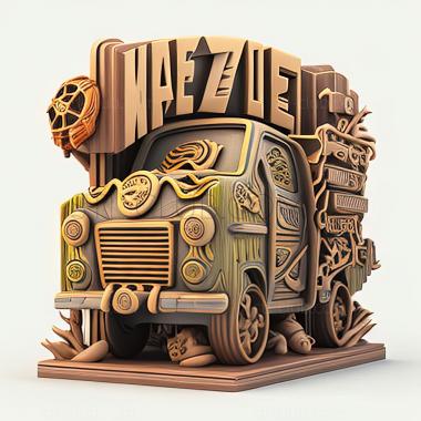 3D модель St Gas Guzzlers Extreme Full Metal Zombie игра (STL)